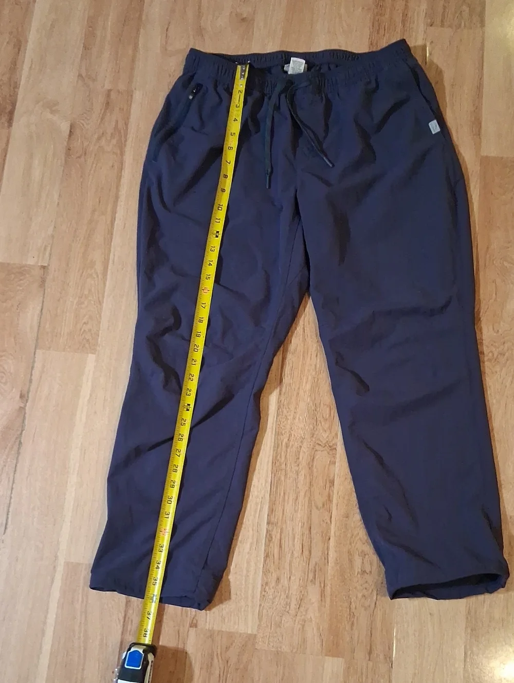 L.L. Bean Men's Navy Drawstring Joggers